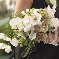 Orchid Bride Bouquet