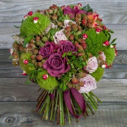 Purple Roses Of Special Bouquet