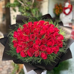 41 Red Roses Bouquet 1