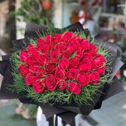 41 Red Roses Bouquet 2